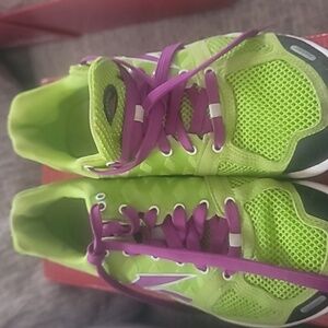 Reebok CrossFit Nano 2.0 - Green With Purple Laces Color